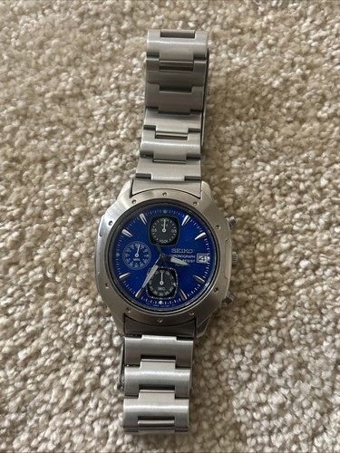 Seiko v657 quartz - pilot, /