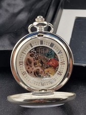 Silver Plated Pocket Watch