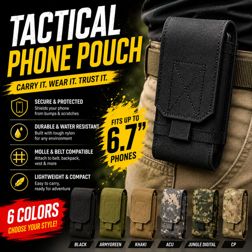 Tactical phone waist bag - phone,