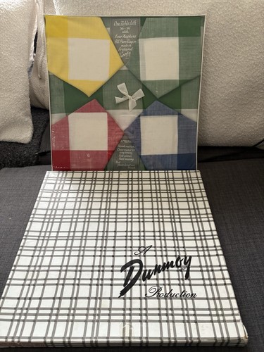 Vtg 60s dunmoy check - vtg,