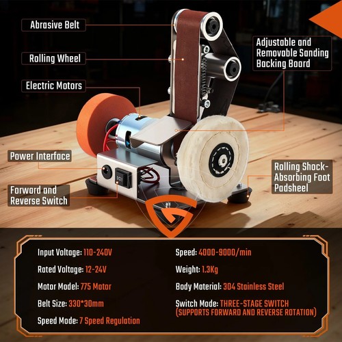 New mini electric belt sander - mini,