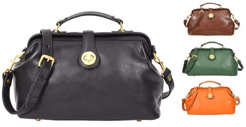 Womens real leather bag - bag, medium