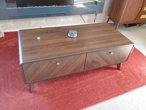 Dark wood walnut - walnut, style