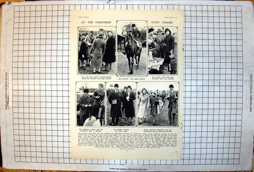 Old tarporley hunt chases lady - hunt,