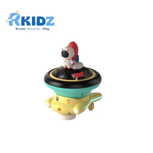 Rocket astronaut with car bath - with,