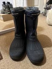 Cotton Traders Snow Winter Boots Size 8 Fur Lined