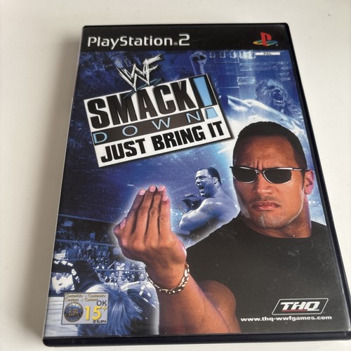 Ps2 wwf smackdown just bring - smackdown,
