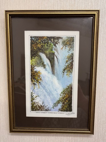 Framed painting victoria - of,