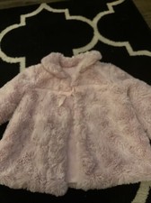 Pink Fur Coat 9-12 Months