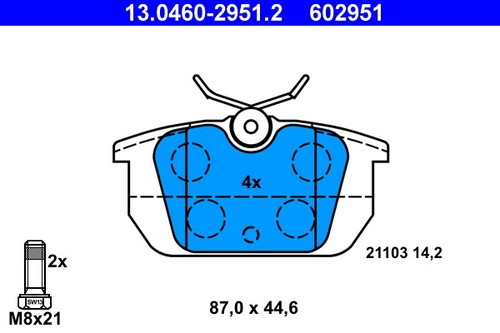 Ate 0460 2951 - ate, 13.0460-2951.2