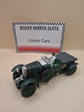 Scalextric C64 Bentley Green Vintage Classic No Box Preowned 1:32 Scale Slot Car