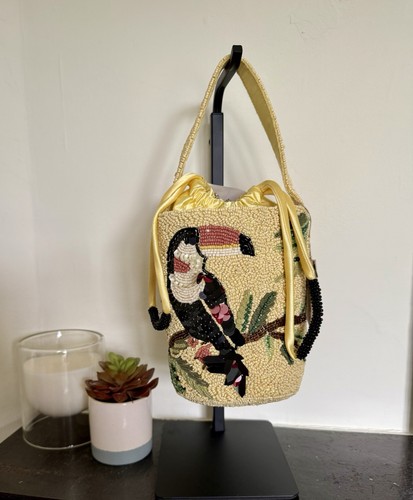 Mirasol yellow toucan beaded - mirasol,