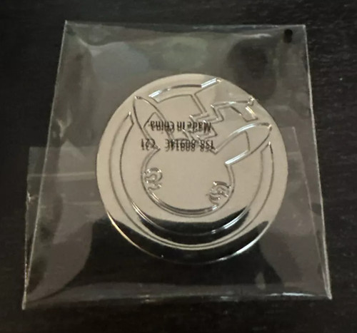 Pikachu silver metal - pikachu,