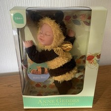Anne Geddes 9 inch Baby Bee Doll - Unwanted gift (see pics/details) still boxed 