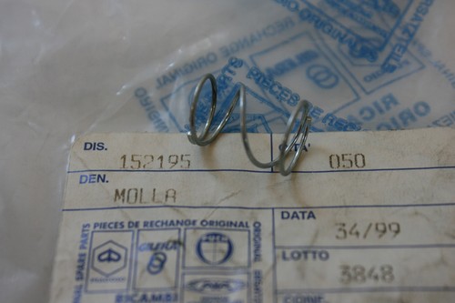 Steering lock spring - spring, type