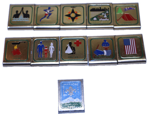Lot vintage boy scout of - 11,