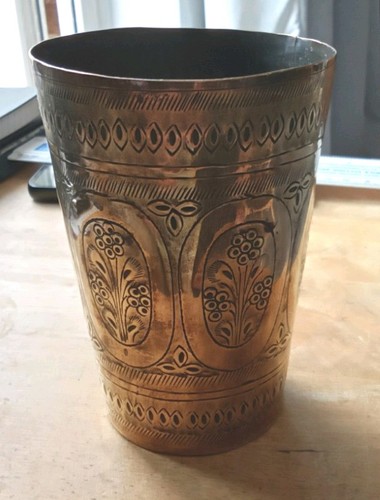 Vintage brass lassi - brass,