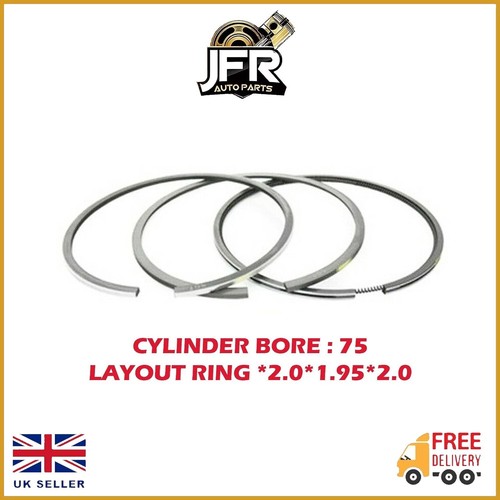 Piston ring set - piston,