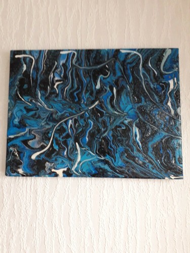 Modern abstract acrylic - modern,