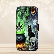 Skull Weed Black Cat Marihuana