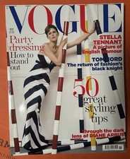 Stella TENNANT Vogue: November 2005 Jessica STAM Tom FORD 20th Birthday VGC
