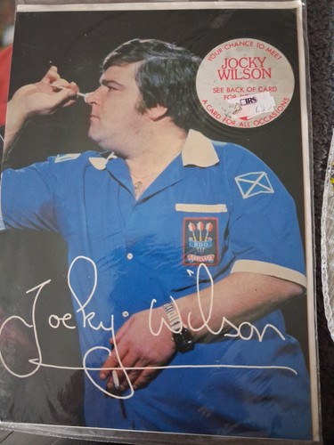 Rare unused jockey wilson - rare,