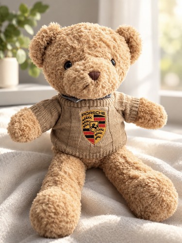 Porsche teddy bear - teddy, with