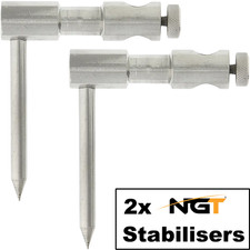 2x NGT Stainless Steel Bank