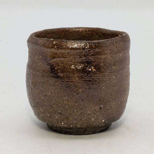 Handmade bizen ware guinomi - bizen,