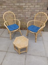Vintage wicker bamboo - x,
