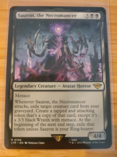 Mtg sauron the necromancer - mtg,