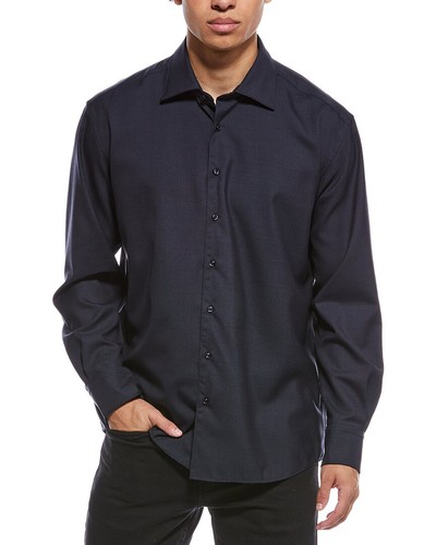 Eterna wool shirt men - eterna,