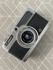 Canon Demi Half Frame 35mm Film Camera w/ 28mm F2.8 Lens Fully Working