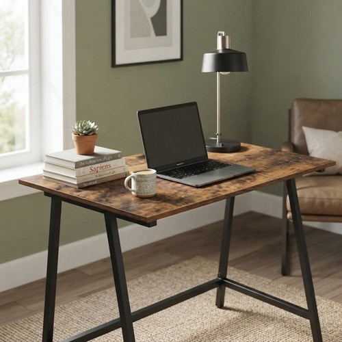 Vasagle rustic brown - brown, computer