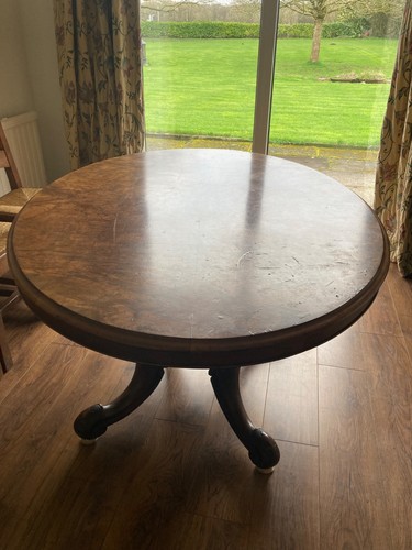 Antique victorian burr walnut - victorian,