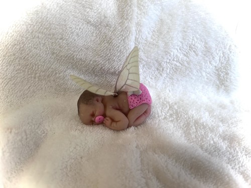 Polymer clay baby sculpt - clay,