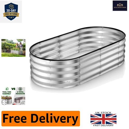 Stylish 4x2x1 raised garden - stylish, ft