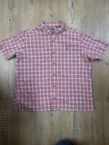 Orvis shirt mens 2xl red - shirt,