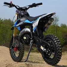 2025 Model XTM MX60 Kids 60cc Automatic Petrol 2-Stroke Mini Dirt Bike - Blue