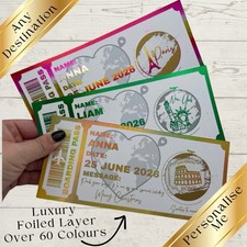 Custom boarding pass - custom,