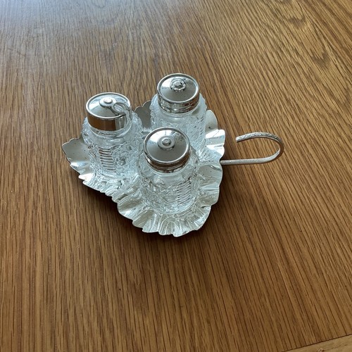 Vintage piece condiment set - 3,