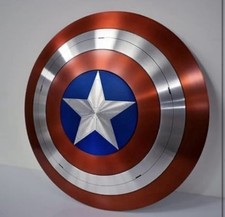 Metal Captain America Shield