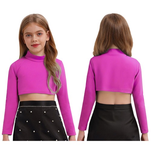 Girls stretchy long sleeve - stretchy,