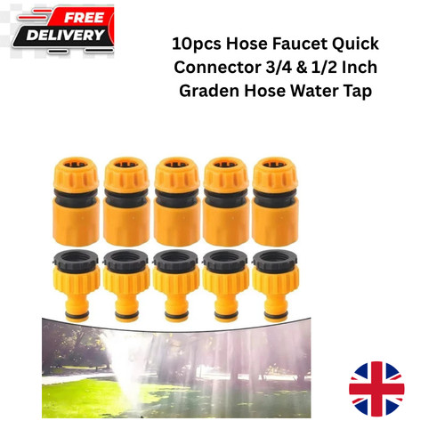 10x garden hose tap connector - garden,