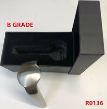 Gear knob insert Brushed Stainless for Range Rover Sport L320 auto lever stick 