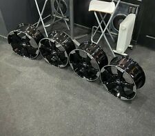 Ex Display 18” Audi RS3 Rotor Style Alloy Wheels Gloss Black - Audi A3 + more