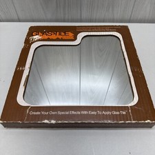 NOS Vintage 70's Glas-Tile