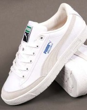 Puma Mallorca Trainer White - Plimsoll, Canvas, Sneakers, Footwear, 70s, Terrace