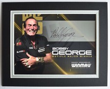 Bobby George Signed Autograph