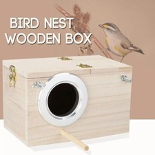 Wooden Bird Breeding Box –